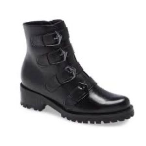 Blondo Lug Sole Combat Boots Size 6.5 Waterproof NWOT